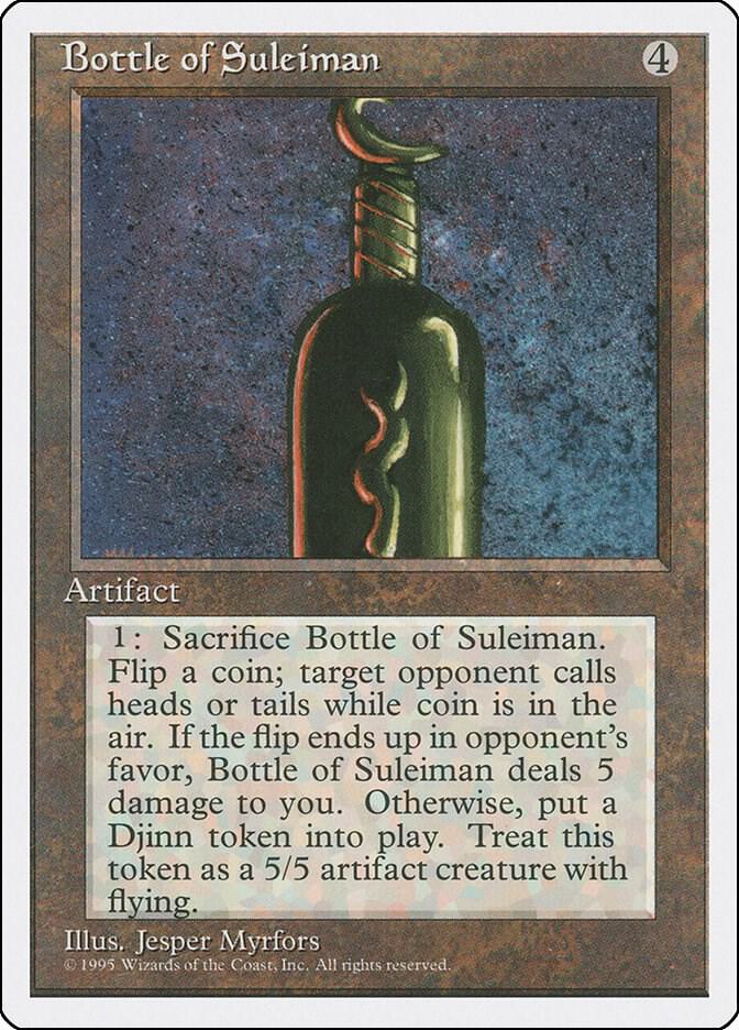 Bottle of Suleiman [Fourth Edition]
