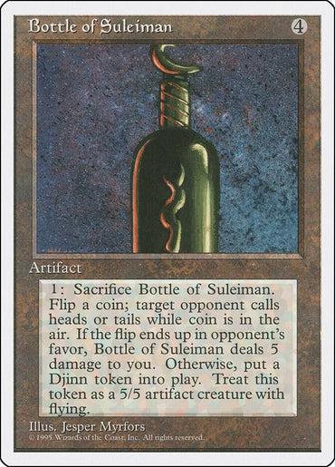 Bottle of Suleiman [Fourth Edition]