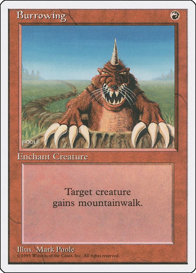 Burrowing [Fourth Edition]