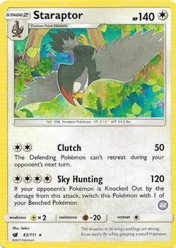 Staraptor (83/111) (Deck Exclusive #22) [Sun & Moon: Trainer Kit - Alolan Sandslash]