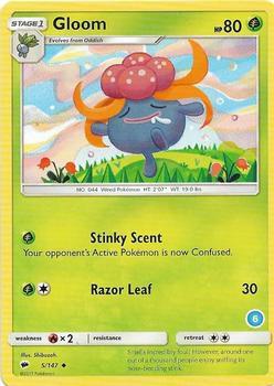 Gloom (5/147) (Deck Exclusive #6) [Sun & Moon: Trainer Kit - Alolan Ninetales]