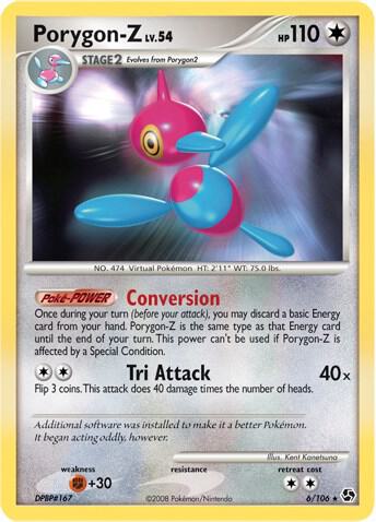 Porygon Z (6/106) (Theme Deck Exclusive) [Diamond & Pearl: Great Encounters]