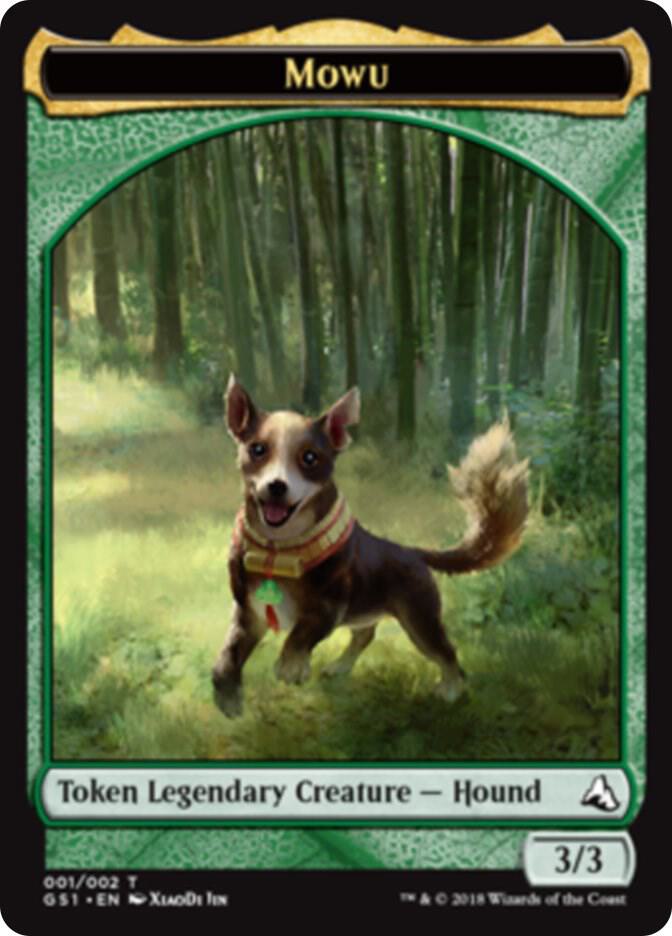 Mowu // Mowu Double-Sided Token [Global Series Jiang Yanggu & Mu Yanling]