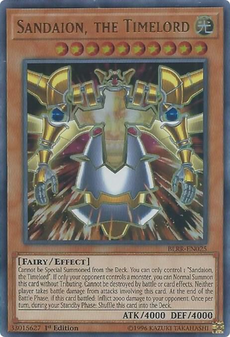 Sandaion, the Timelord [BLRR-EN025] Ultra Rare