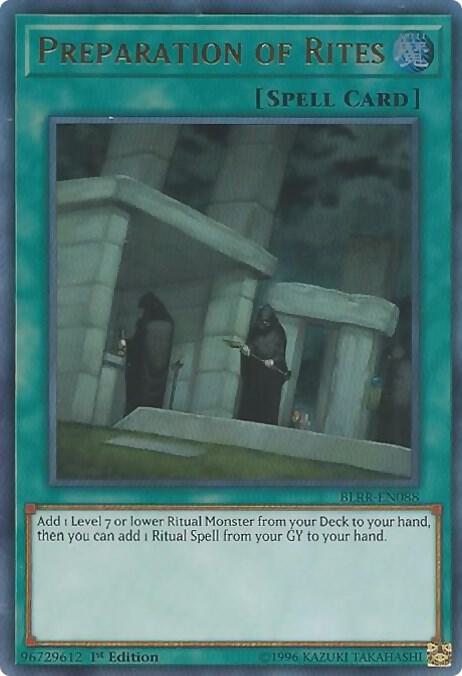Preparation of Rites [BLRR-EN088] Ultra Rare