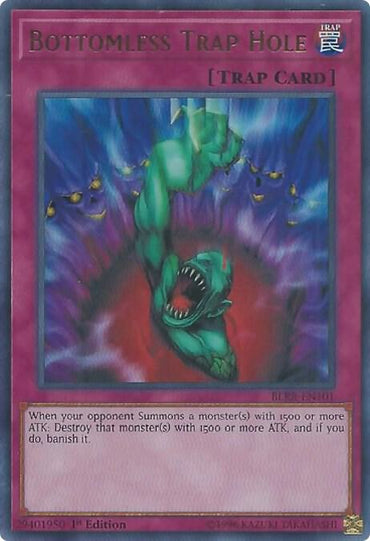Bottomless Trap Hole [BLRR-EN101] Ultra Rare