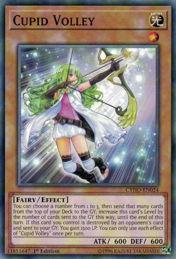 Cupid Volley [CYHO-EN024] Common