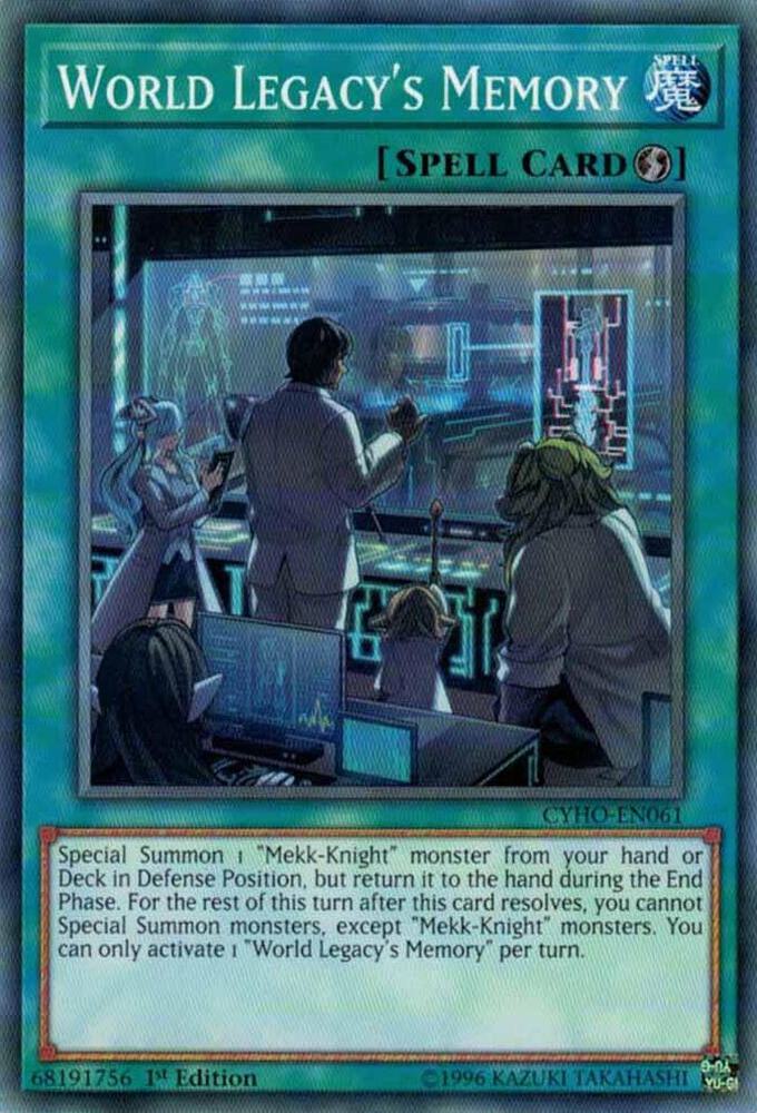 World Legacy's Memory [CYHO-EN061] Common