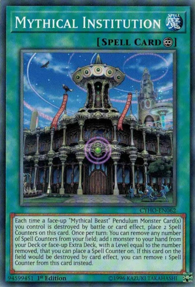 Mythical Institution [CYHO-EN062] Common