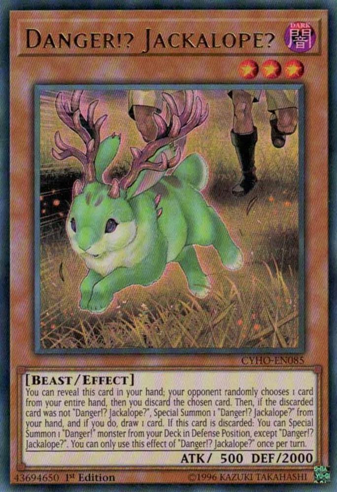 Danger!? Jackalope? [CYHO-EN085] Ultra Rare