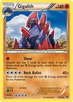 Gigalith (53/98) (Cracked Ice Holo) (Blister Exclusive) [Black & White: Emerging Powers]
