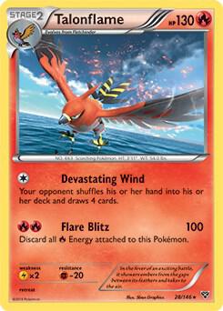 Talonflame (28/146) (Cosmos Holo) (Blister Exclusive) [XY: Base Set]