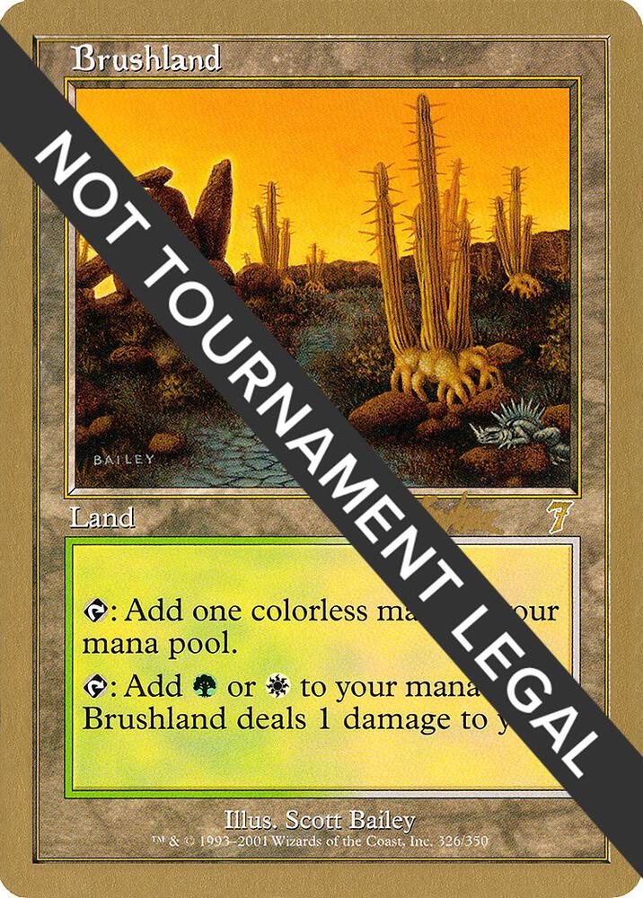 Brushland (Brian Kibler) [World Championship Decks 2002]