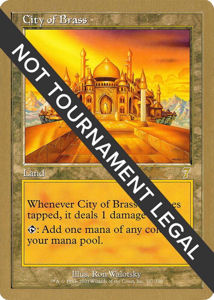 City of Brass (Brian Kibler) [World Championship Decks 2002]