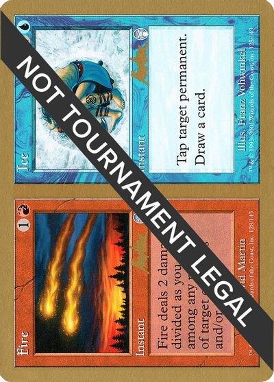Fire // Ice (Brian Kibler) [World Championship Decks 2002]