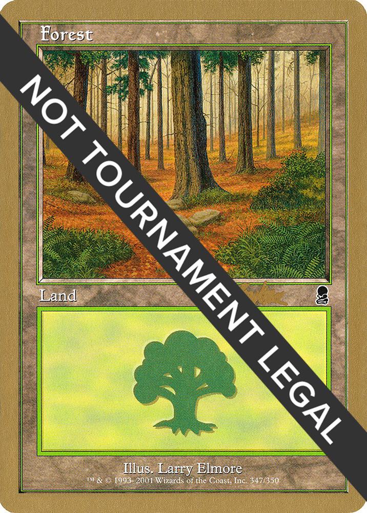 Forest (bk347) (Brian Kibler) [World Championship Decks 2002]