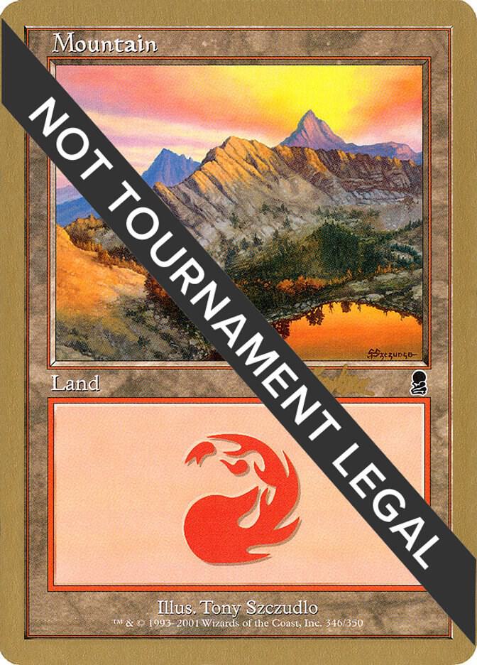 Mountain (bk346) (Brian Kibler) [World Championship Decks 2002]