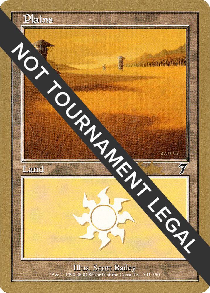 Plains (bk341) (Brian Kibler) [World Championship Decks 2002]