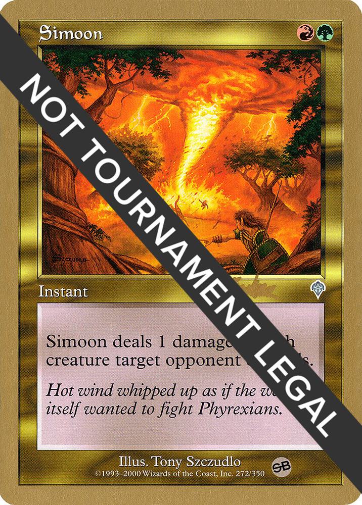 Simoon (Brian Kibler) (SB) [World Championship Decks 2002]