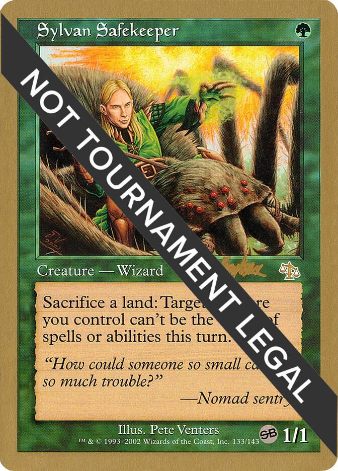 Sylvan Safekeeper (Brian Kibler) (SB) [World Championship Decks 2002]