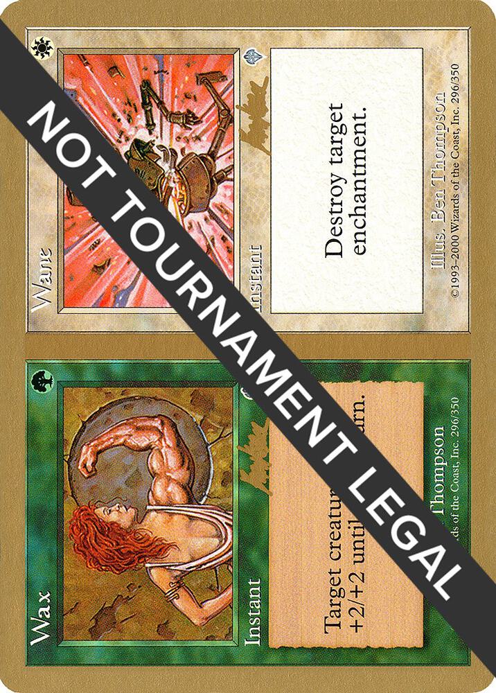 Wax // Wane (Brian Kibler) [World Championship Decks 2002]