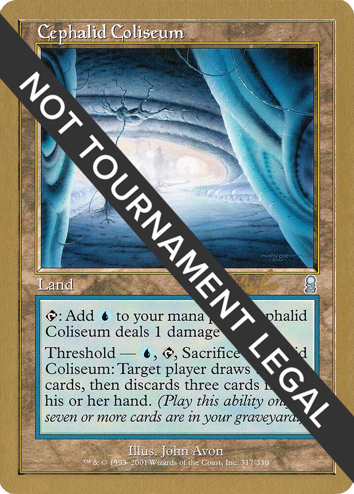 Cephalid Coliseum (Carlos Romao) [World Championship Decks 2002]