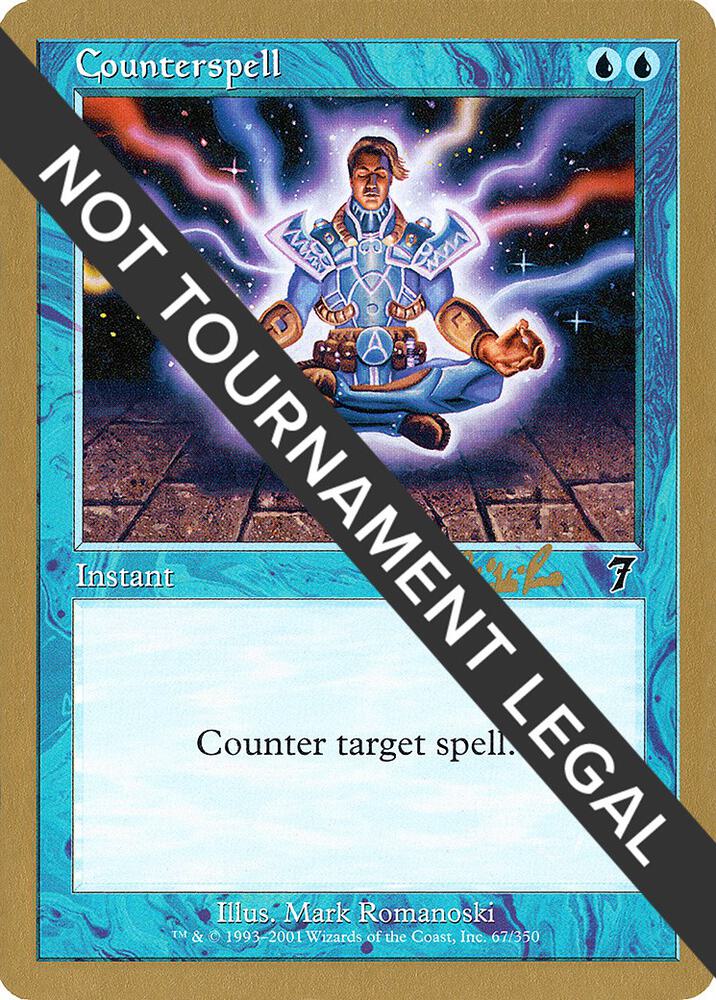 Counterspell (Carlos Romao) [World Championship Decks 2002]