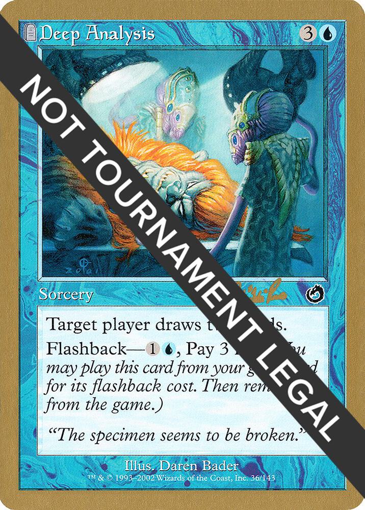 Deep Analysis (Carlos Romao) [World Championship Decks 2002]