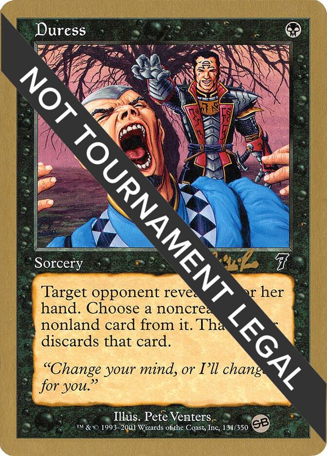 Duress (Carlos Romao) (SB) [World Championship Decks 2002]