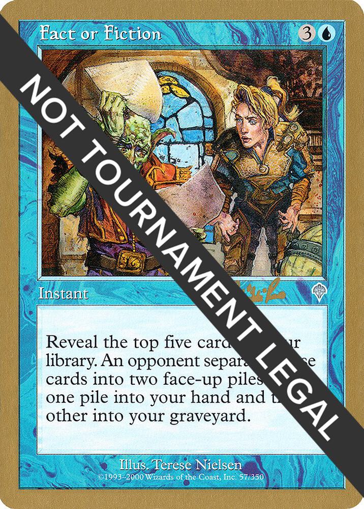 Fact or Fiction (Carlos Romao) [World Championship Decks 2002]