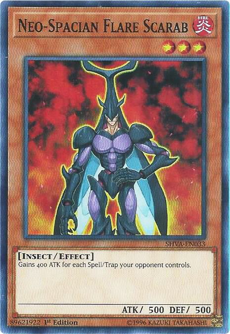 Neo-Spacian Flare Scarab [SHVA-EN033] Super Rare