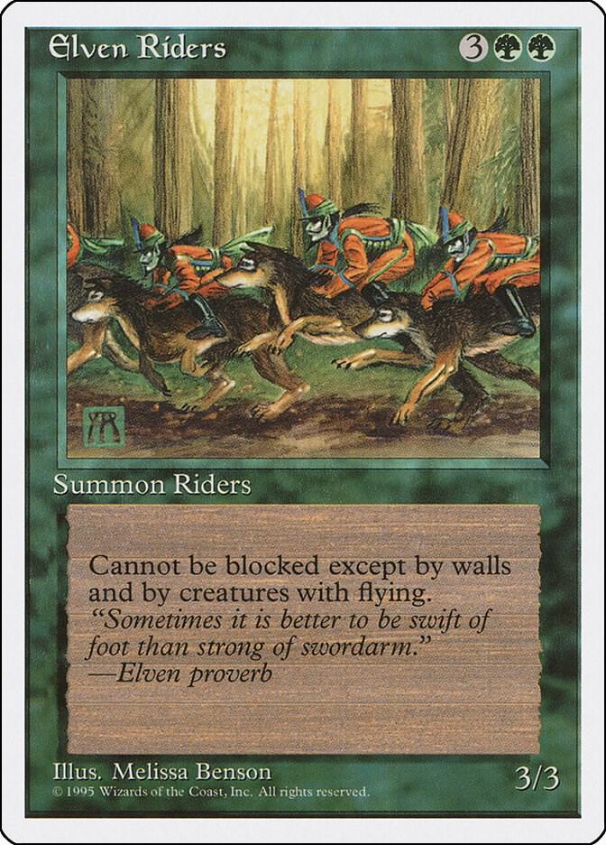 Elven Riders [Fourth Edition]
