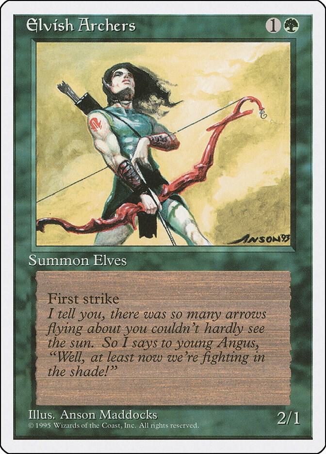 Elvish Archers [Fourth Edition]