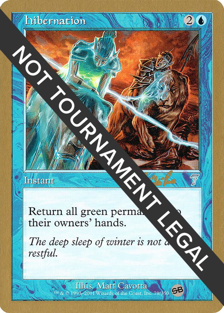 Hibernation (Carlos Romao) (SB) [World Championship Decks 2002]