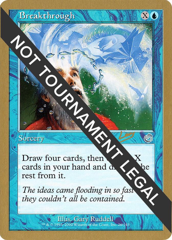 Breakthrough (Raphael Levy) [World Championship Decks 2002]