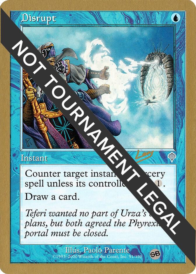 Disrupt (Raphael Levy) (SB) [World Championship Decks 2002]