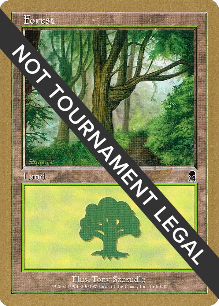 Forest (rl350) (Raphael Levy) [World Championship Decks 2002]
