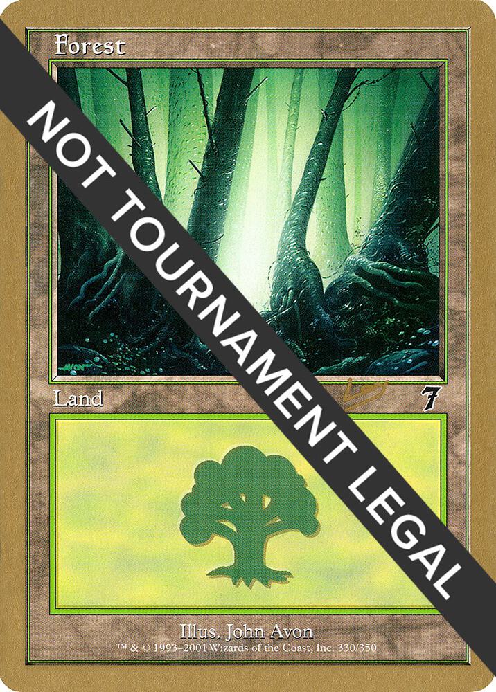 Forest (rl330) (Raphael Levy) [World Championship Decks 2002]