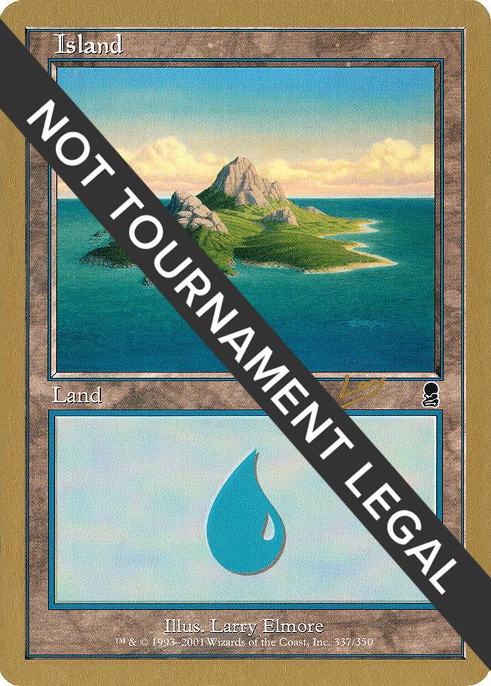 Island (rl337) (Raphael Levy) [World Championship Decks 2002]