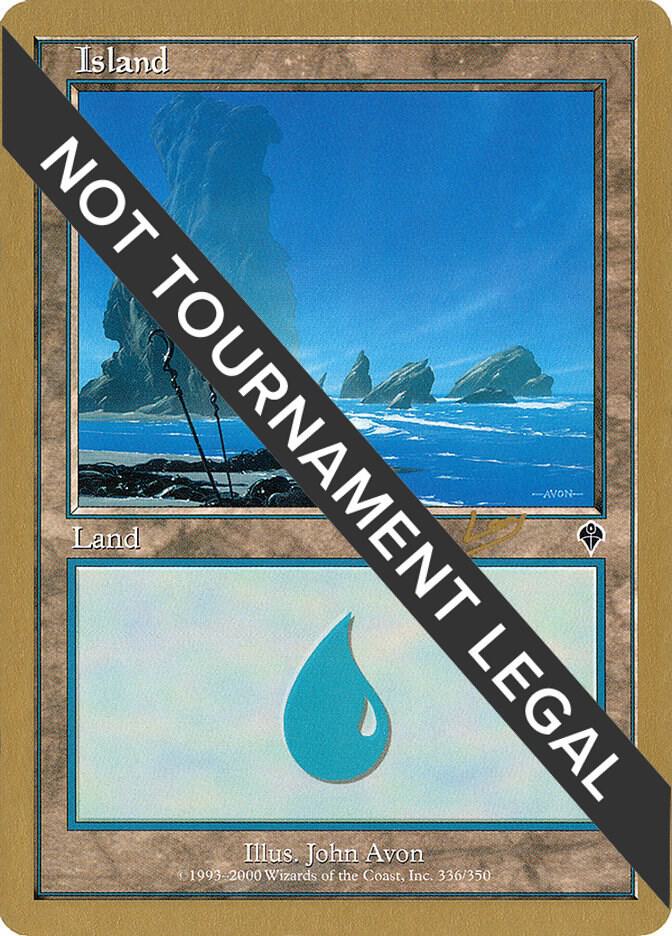 Island (rl336) (Raphael Levy) [World Championship Decks 2002]