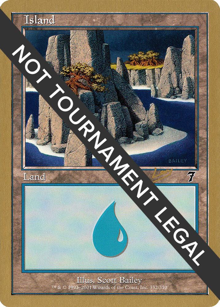 Island (rl332) (Raphael Levy) [World Championship Decks 2002]