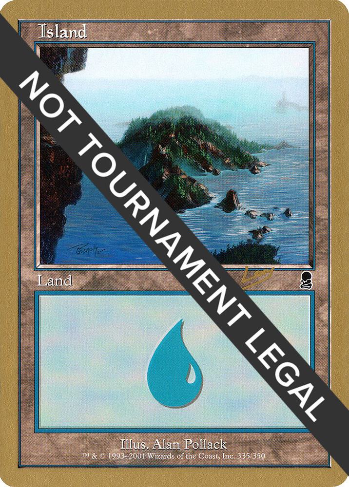 Island (rl335) (Raphael Levy) [World Championship Decks 2002]