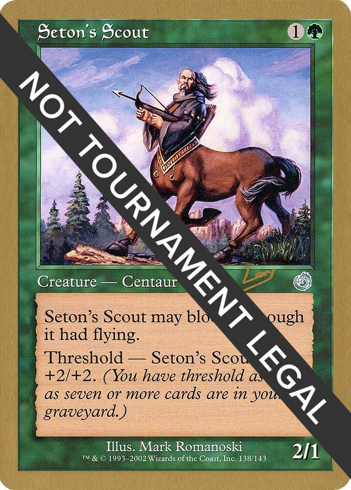 Seton's Scout (Raphael Levy) [World Championship Decks 2002]