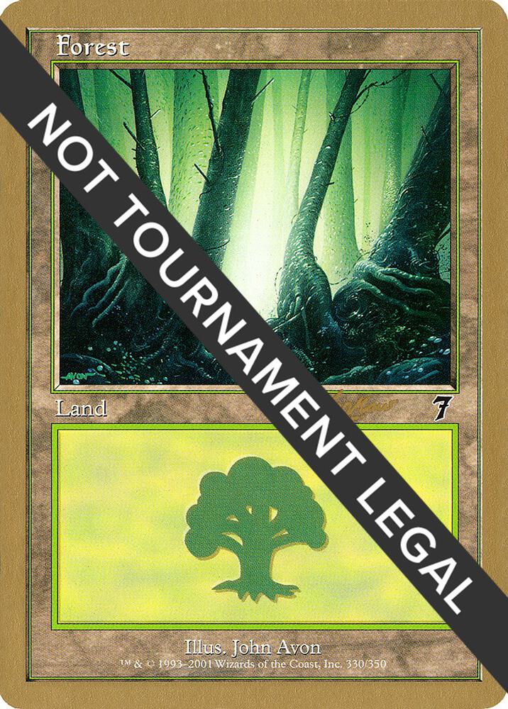 Forest (shh330) (Sim Han How) [World Championship Decks 2002]