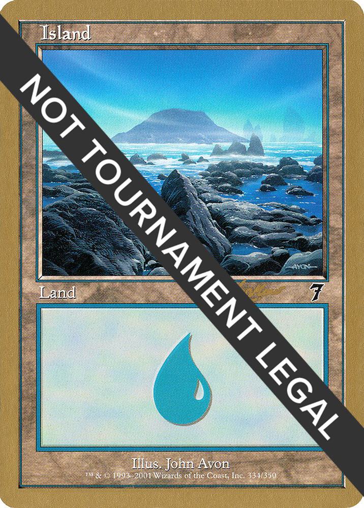 Island (shh334) (Sim Han How) [World Championship Decks 2002]