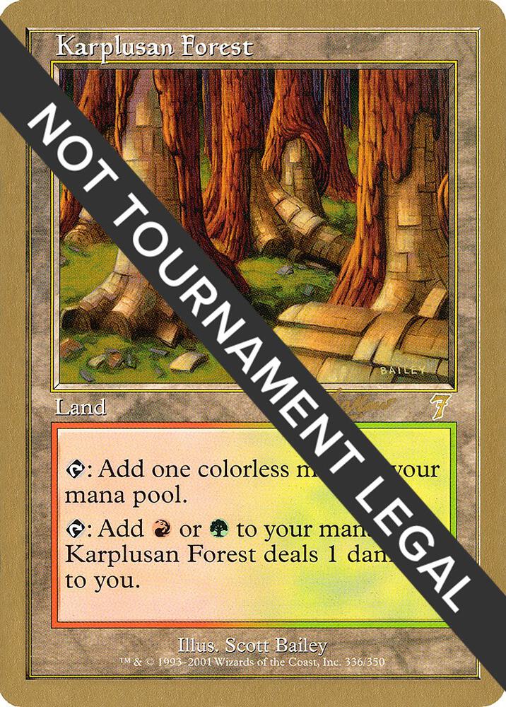 Karplusan Forest (Sim Han How) [World Championship Decks 2002]