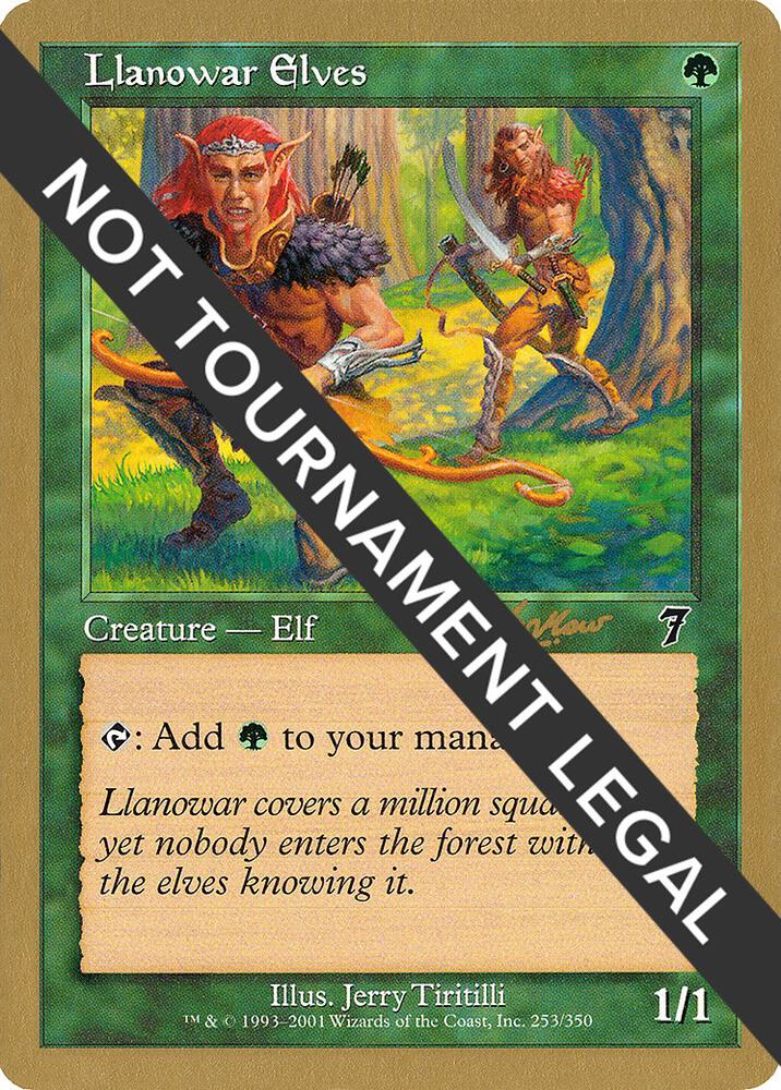 Llanowar Elves (Sim Han How) [World Championship Decks 2002]