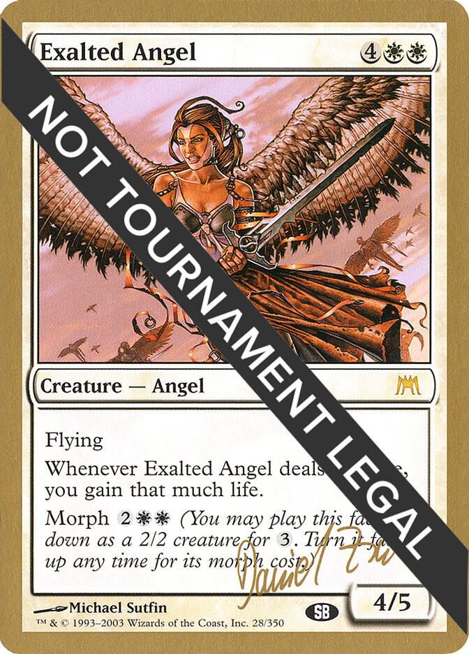 Exalted Angel (Daniel Zink) (SB) [World Championship Decks 2003]