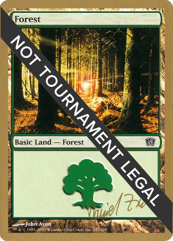 Forest (dz347) (Daniel Zink) [World Championship Decks 2003]