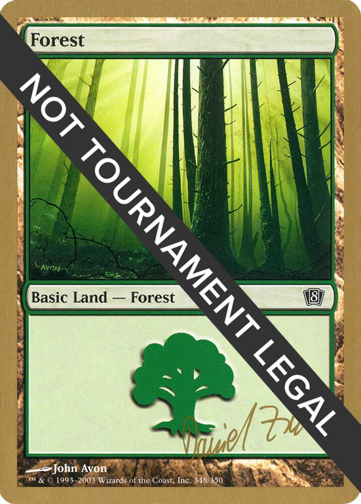 Forest (dz348) (Daniel Zink) [World Championship Decks 2003]